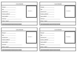 Yep, another pbs kids template to exercise my editing skills during this uncertain time. French Id Card By French Culture Teachers Pay Teachers
