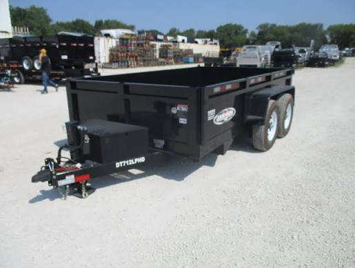 Bri Mar DT712LP-10 Dump Trailer