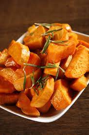 This is exactly what diabetics need! Maple Roasted Sweet Potatoes Recipes Sweet Potato Recipes Sweet Potato Cinnamon