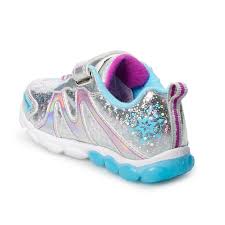 Disney S Frozen 2 Anna Elsa Toddler Girls Light Up Shoes In 2020 Light Up Shoes Toddler Girl Baby Shoes