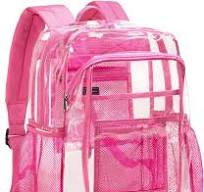 Amazon.com | Vorspack Clear Backpack Heavy Duty - Clear Book ...
