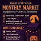 Ashley sports club halloween market event image