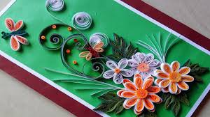 To make a tight circle, slip paper into the slot on the quilling tool, placing paper's end flush with edge of slot. Quilling Cards How To Make Paper Quilling Greeting Card