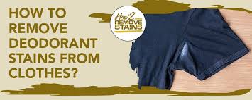 How to remove deodorant from clothes. How To Remove Deodorant Stains From Clothes Detailed Answer