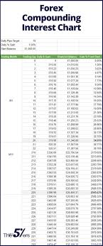 Forex Compounding A Simple Yet Safe Way For Portfolio Growth The5ers Funding Traders Online Broker Personal Financial Planning Money Management