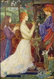 The Shrine Eleanor Fortescue Brickdale Pre Raphaelite Paintings Artist Pre Raphaelite Art