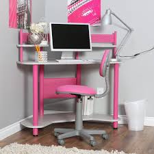 studio designs study corner desk pink in 2021 computer desks for home home office furniture desk and chair set