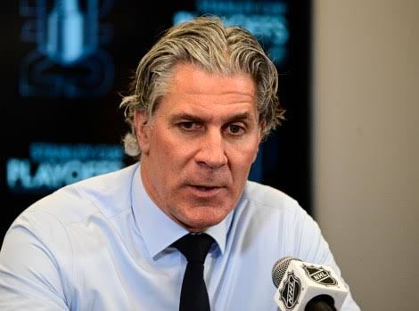 Avs coach Jared Bednar to miss 2 games after taking puck to the face