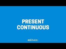 Penjelasan singkat mengenai contoh present continuous tense positive negative interrogativeini semoga dapat bermanfaat bagi kalian semua! Present Continuous Eslbase Com