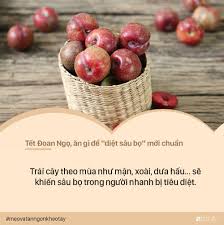 Trong văn hóa của người việt thì tết đoan ngọ (mùng 5 tháng 5 âm lịch hằng năm) còn gọi là tết diệt sâu bọ. Táº¿t Ä'oan Ngá» Äƒn Gi Ä'á»ƒ Diá»‡t Sau Bá» Má»›i La Chuáº©n Nháº¥t