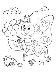 With this page with butterfly coloring pages you get free sheets with butterfly drawings that you can color just the way you want to. 116 Best Butterfly Coloring Pages Free Printables For Kids Adults