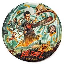 Evil Dead 2 Turntable Slipmat Horror Movie Art Evil Dead Movies Horror Posters