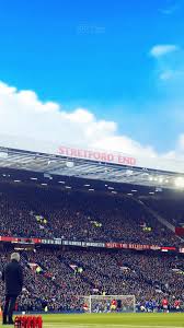 Football, old trafford, manchester united, ground, soccer, england. Old Trafford Wallpaper Iphone 1080x1920 Wallpaper Teahub Io