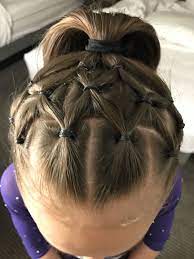 Neuefrisureen Club Gymnastics Hair Competition Hair Gymnastics Meet Hair