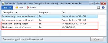 Fixed Asset Setup Presentation My Financial Dynamics Ax