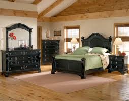 Black spots can be a problem with wooden floors. Architectural Interior Black And Wood Bedroom With Cream Rug On The Wooden Floor With White Table Lamp Can Add The Modern Touch Inside Bedroom X Helda Site Furnitures Home Design