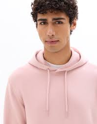 Sweat regular à capuche 100% coton