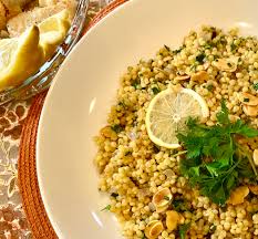 Maybe you would like to learn more about one of these? Israeli Couscous With Almonds Parsley And Lemon Dinner At Sheila S