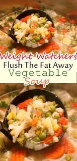 Baked cheddar and carrot mac and cheese balls. Weight Watcher Vegetable Soup
