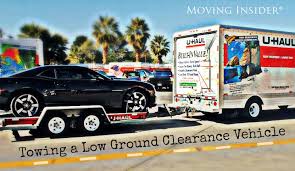 Towing A Low Ground Clearance Vehicle Moving Insider Towing Transport Trailer Moving And Storage