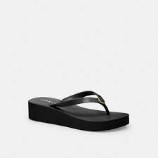 Flip Flops Coach Multicolour Size 6 Us In Rubber - 43837188