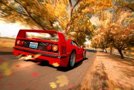 Vintage Racer Automotive Photography Ferrari F40 Automotive
