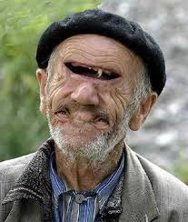 Old Man Photoshopped Funny Face