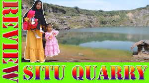 Review Keindahan Wisata Situ Quarry Bogor Hijau Warna