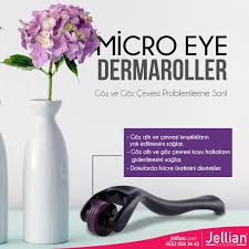 Jellian Micro Eye Dermaroller Cilt Yenilenmesine Takviye Olarak Kullanilacak Urunlerin Direkt Olarak Goz Altlarina Acilan Mikro Kanallar Deri Urunler Ordu