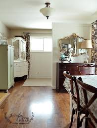 split level living room