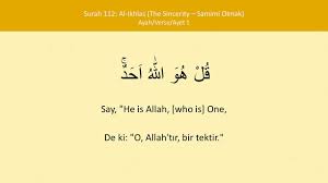Kuranı kerim surelerinden i̇hlas suresi anlamı, i̇hlas suresi latince yazılışı (i̇hlas suresi türkçe okunuşu) bu sayfada derledik. Quran 112 Surah Al Ikhlas Ø³ Ùˆ Ø± Ø© Ø§Ù„Ø¥Ø®Ù„Ø§Øµ The Sincerity Ihlas Suresi Youtube