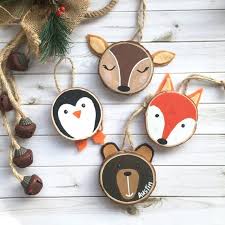Personalised Penguin Ornament Penguin Wood Slice Art Custom Penguin Tree Decor Penguin Gift Christmas Decoration Penguin Bauble Christmas Ornaments Christmas Wood Xmas Crafts