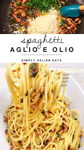 Spaghetti Aglio E Olio With Pancetta So Light And Full Of Flavor Panchetta Recipes Pancetta Recipes Aglio E Olio Recipe