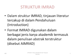 Di bawah ini adalah satu contoh. Karya Akademik Dan Tinjauan Literatur Ppt Download