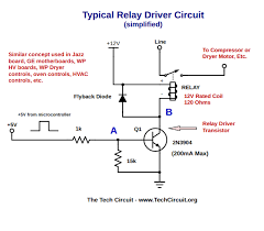 The coil has a resistance of fewer than 400 ohms except for some cases. Relay Driver Circuit Part 1 The Tech Circuit
