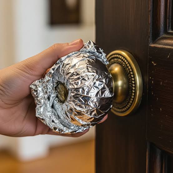 Why Wrap Foil Around Doorknobs &ndash; House Doron