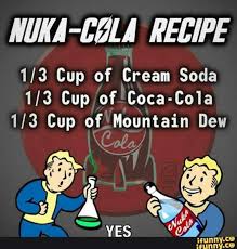 Nuka Cola Nuka Cola Recipe Geek Food Game Food