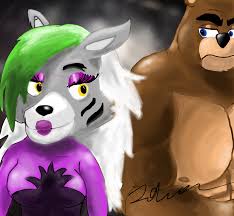 Space roxanne Wolf & Freddy by Fazerblast -- Fur Affinity [dot] net