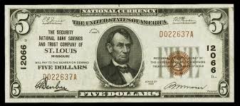 Federal reserve notes └ large size notes └ paper money └ coins & paper money all categories antiques art baby books business & industrial cameras & photo cell phones & accessories clothing, shoes & accessories coins & paper money collectibles computers/tablets & networking consumer. Dismal Facts Federal Reserve Notes Inside Fraser Blog Discover Economic History St Louis Fed