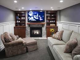 For instance, you can paint the walls white because the color often gives an impression of a large space. Small Basement Remodeling Ideas Basement Living Rooms Small Basement Remodeling Basement Remodeling