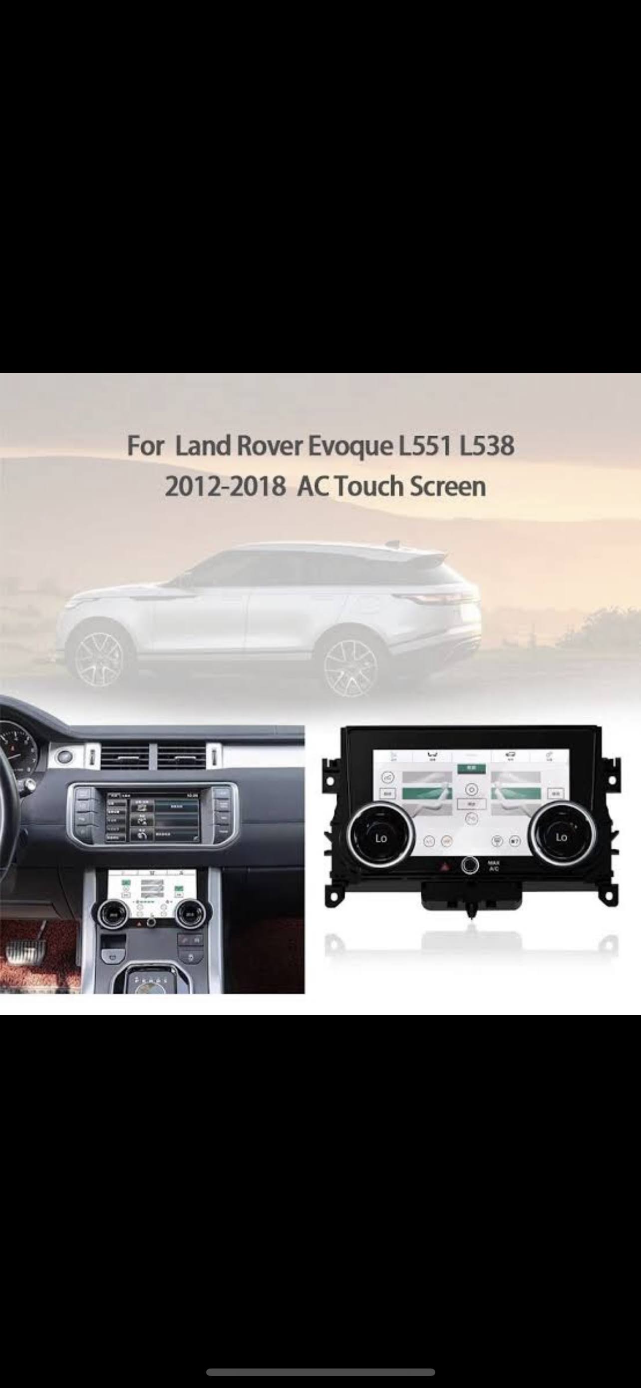 RangeRover Touch Screen product image