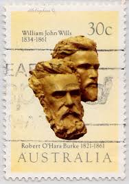 Australia William John Wills 1834 61 Robert O Hara Burke 1821 61 Inland Explorers Clay Sculptures By Dianne Quinn S Australia Postal Stamps Stamp