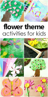 Outdoor play gets kids moving and exploring! Flower Theme Preschool Activities Fantastic Fun Learning Preschool Flower Theme Spring Activities Preschool Activities