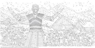 Game Of Thrones Has A Detailed Coloring Book On The Way Coloring Books Coloring Book Art Hbo Game Of Thrones