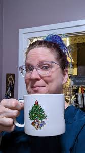 My Coffee Cup of the Day series ended with 53 different cups. Wonder how  many I'll have by next year????