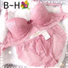 高級素材使用ブランド 人気❣️贅沢レース♥️ピンク✨ブラジャー&ショーツ上下セット♡ワコール系トリンプ系 下着 -  premissesproduction.com