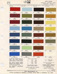 Ford Mustang Color Chart Related Keywords Suggestions