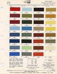 Ford Mustang Color Chart Related Keywords Suggestions