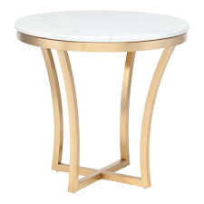 Check spelling or type a new query. Aurora Side Table White Gold Collectic Home
