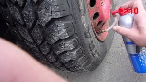 Platten Auto Reifen Aufpumpen Mit Reifendicht Spay Oder Der Fahrrad Pumpe Youtube